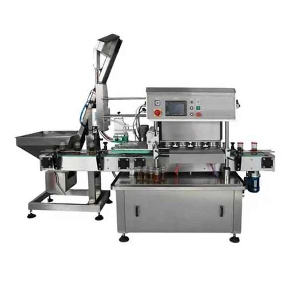 Quality Glass Bottle High Speed Jar Vacuum Capping Sealing Machine Linear Twist Off Capping Machine for sale