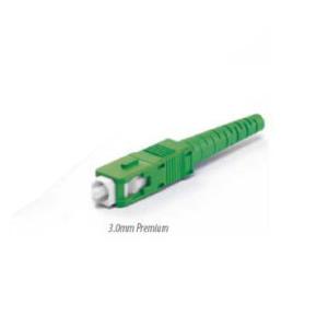China 2.5mm Ferrule SC APC Fiber Connector , HTD ROHS Single Mode Fiber SC Connector on sale