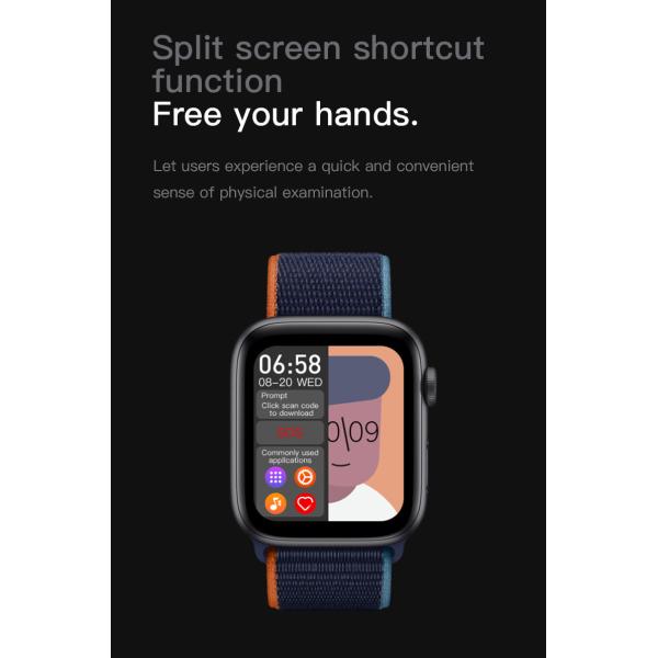 1.69inch Full Screen Iwo 18 Smartwatch Bluetooth Calling