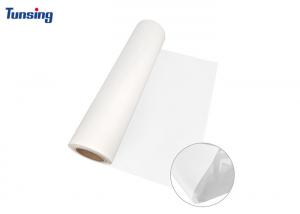 Buy cheap Matt Transparent PET Heat Transfer Film DTF Transfer Paper One Side Polish One Side Gum product