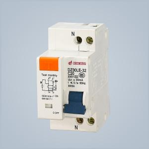China Plastic 1P N MCB Circuit Breaker 32 Amp Residual Current Operated on sale