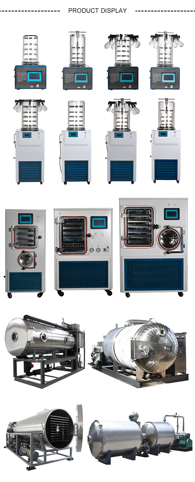 Danfoss Compressor Freeze Drying Machine Corrosion Proof