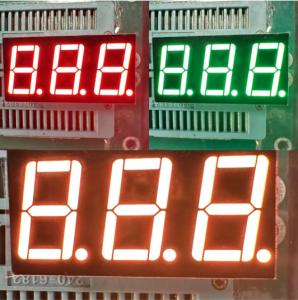 Buy cheap Bi-Colour Red And Green 3 Digit 0.56&quot; 7 Segment LED Display Common Cathode For Temperature Controlle product