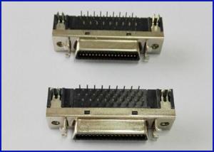 Buy cheap SCSI 36P Socket Connector metal hood Brass material waterproof product