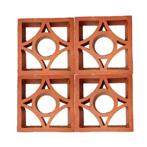 Construction Material Classical Pattern Design Facade Tiles Ceramic Hollow