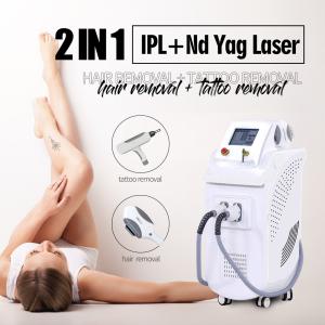 Buy cheap Shr And Nd Yag Laser Ipl Hair Removal Machines Color Lcd Touch Screen product
