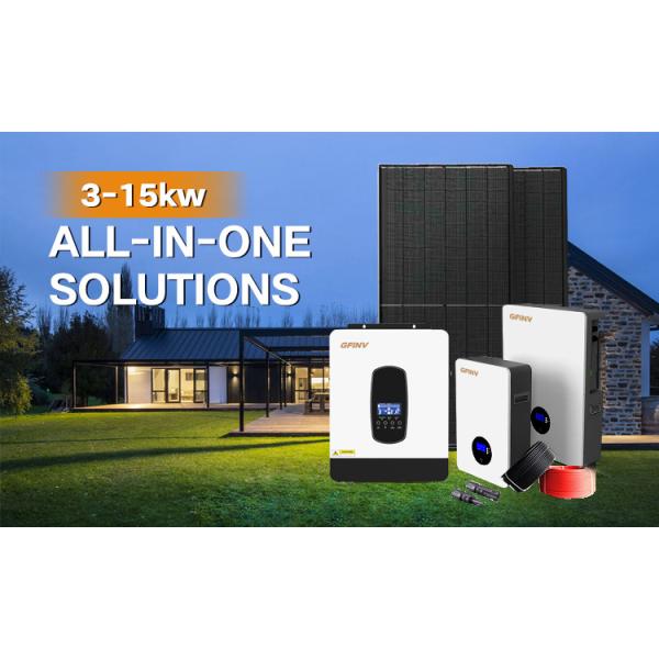 Self Sufficiency 10kw Solar Battery Storage Battery Backup Solar Power Systems