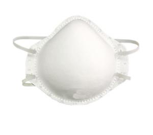China Smooth Breathing FFP2 Cup Mask With Latex Free Elastic Strap / Soft Nose Liner on sale