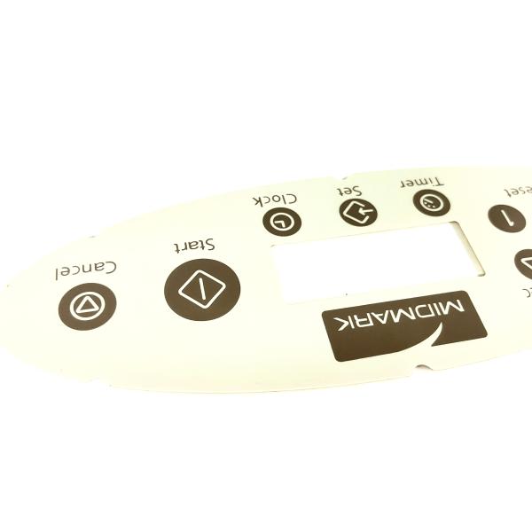 Matrix Sealed Industrial Membrane Switches 1mm Pitch With Led Embedded