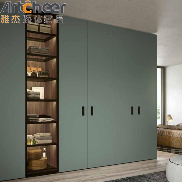 Quality Modern Minimalist Bedroom Wardrobe Cabinet with Simple Design and Cupboard Handles for sale