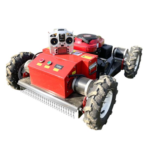 Quality Gasoline Engine Electric Automatic Lawn Mower Automated Grass Cutting Machine 2000m2/H for sale