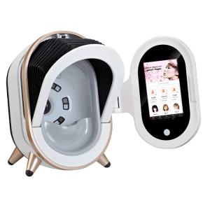 Golden 220V Skin Analyzer Machine Smart Magic Mirror With Ipad