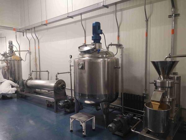Almond Paste Peanut Butter Processing Line Full Automatic High Stability Widely