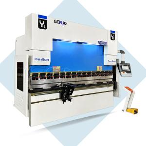 Genuo Hydraulic Sheet Metal Bending Machine Stainless Steel Sheet Bending Machine Delem CNC Control