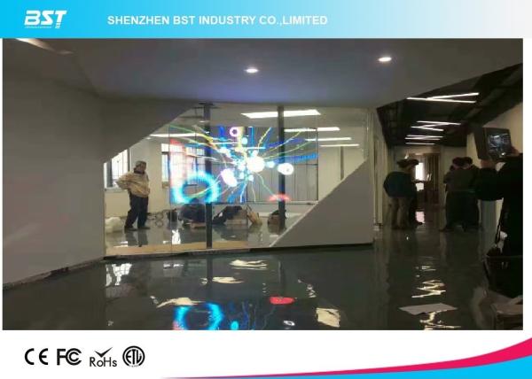 Quality P16 Curtain Led Display Screen With Transparent Panels For Stage / Event / Advertising for sale