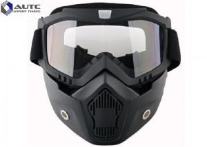 Buy cheap Full Face Tactical Military Goggles TPU Windproof Reticular Construction Breathable product