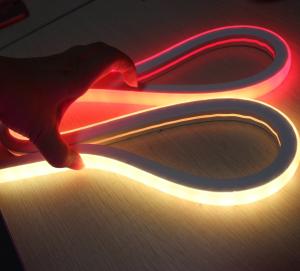 China Waterproof LED neon flex /RGB Multi-color Changing Flexible neon rope lights square 17x17mm on sale
