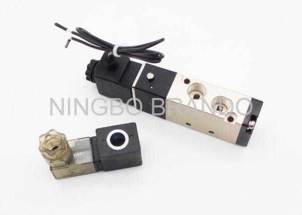 Quality Two Position Five Way Cylinder Operated Valve G1/8 Inner Guide Type for sale