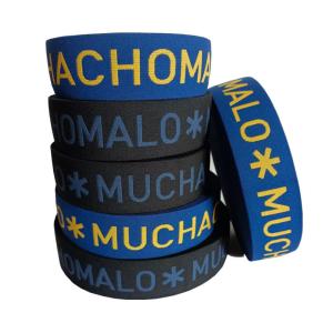 Buy cheap Textile 38mm Polyester Webbing Rubber Polyester Elastic Band product