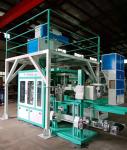 Wheat Grain Feed Peanuts Automatic Bagger Machine HMI Touch Screen