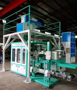 Buy cheap Wheat Grain Feed Peanuts Automatic Bagger Machine HMI Touch Screen product