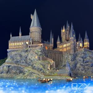Maquette Architect Model Makers Custom 1/300 Hogwarts School Of Witchcraft And Wizardry