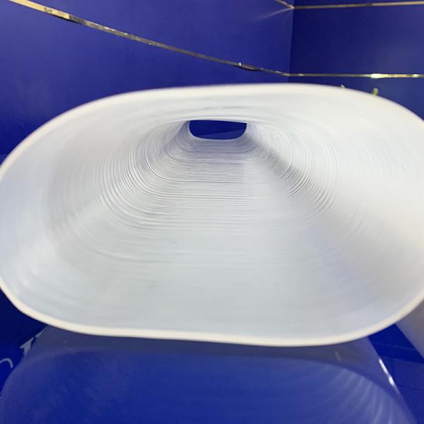Quality Large Diameter Silicone Hose Silicone Soft Connector Corrugated Hose for sale