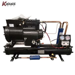 Low Temperature Water cooled condensing unit refrigeration system