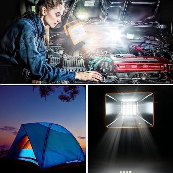 5000LM External LED Outdoor Flood Light Energy Efficient IP65