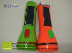 BN-405S Emergency Lighter Solar Torchlight LED Flashlight with Side Lamp