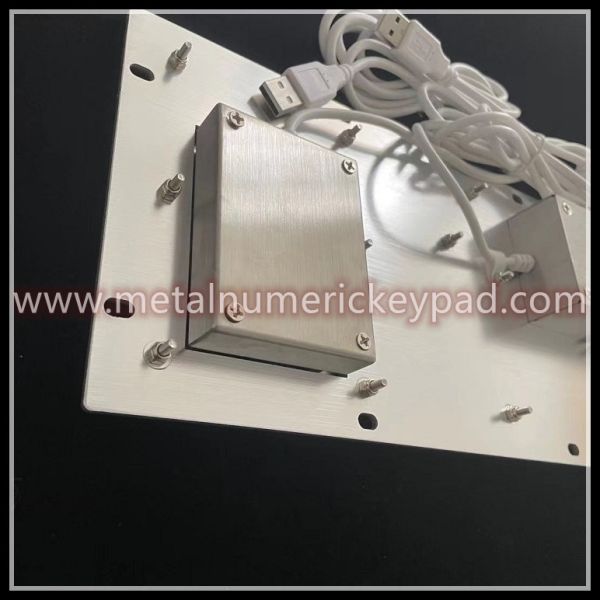 Information Kiosk SS304 Industrial Keyboard With Touchpad Waterproof