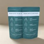 Custom Window Patch Pouch | Multi-Layer Composite Packaging Bags | Food-Grade