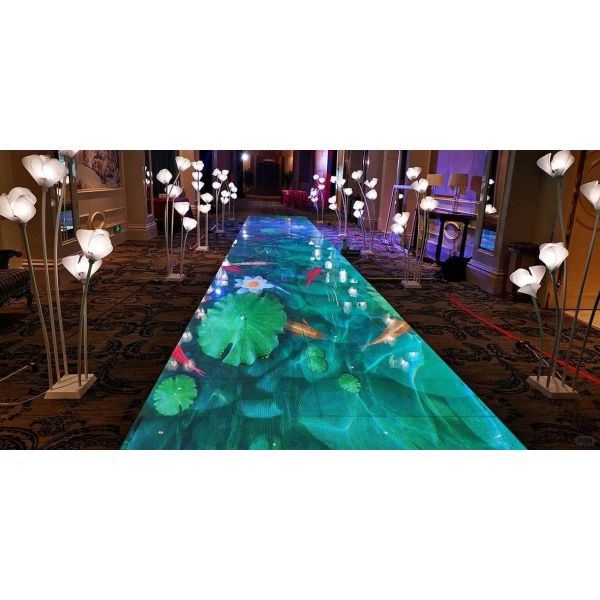 Create an Unforgettable Atmosphere with Our LED Dance Floor Control RGB 3IN1 Floor Lighting Glowing Lighting Effect