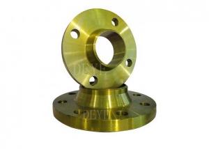 Buy cheap DIN 2633 PN16 Forged Weld Neck Flange With Golden Color product