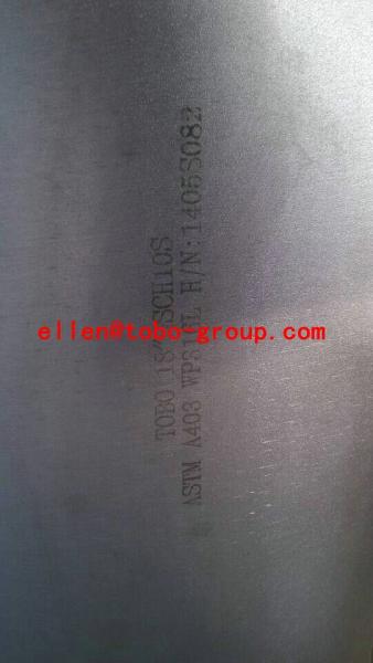 Quality TOBO STEEL Group ASTM A403 WP304 316 304L 316L tee for sale