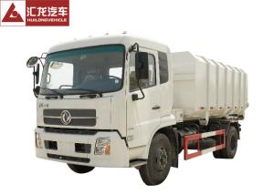 China Roll Off Refuse Compactor Truck  Single Row Cabin Hydraulic Control Hook Arm on sale