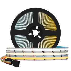 Buy cheap CCT Tunable White COB Flexible LED Strip High Density Flexible DC 24V product