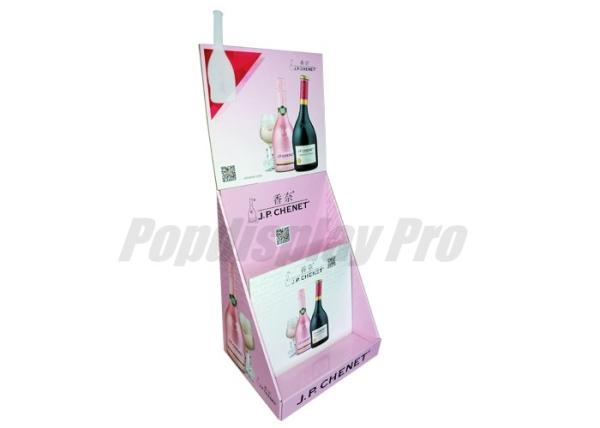 Quality Stylish Retail Custom Cardboard Counter Displays 1 Tier Environmental Friendly for sale