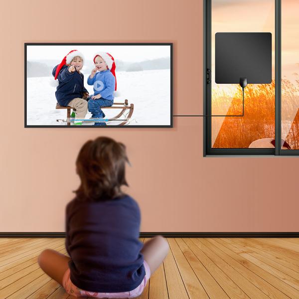 Quality Smart TV Indoor Digital TV Antenna with IEC/F Male Connector Type and V.S.W.R 1.5 1 Max for sale