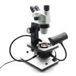 Trinocular Gemology Microscope With CCD latest Lighting System Zoom ratio 6.7:1