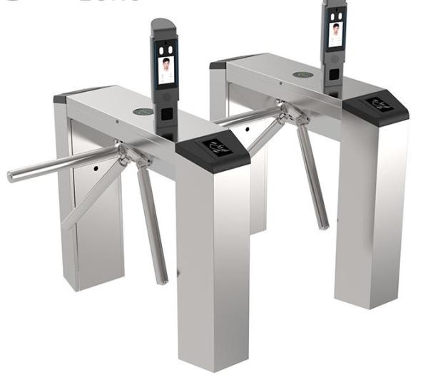 Quality Biometric Tripod Face Recognition Turnstile SUS304 Bidirectional for sale