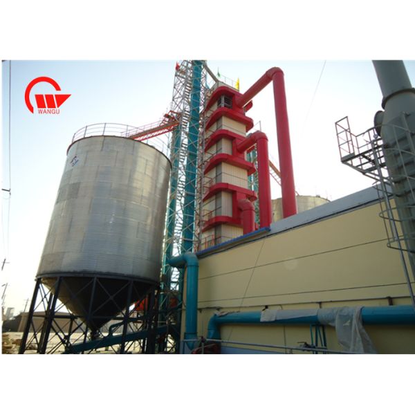 Custom Grain Dryer Machine Line 65 - 160 ℃ Hot Blast Temperature Easy To Operate