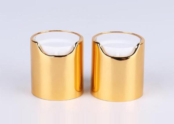 Quality 24/410 Plastic Cosmetic Lids Customized Color Appearance With Press Top Cap for sale