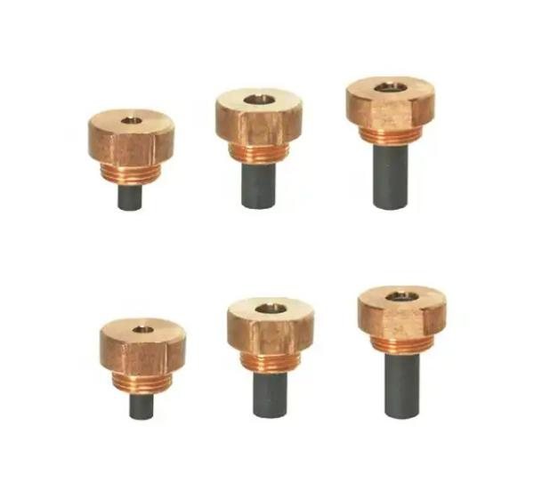 KCF Sleeve Bolt For Stud Welding Electrodes Custom Size / Design CuCrZr For