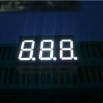 0.36 Inch Numeric LED Display , Blue 3 dight 7 Segment Led Display 80mcd -