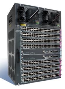 China 10 Slot Brand New Cisco Fiber Managed Switch Catalyst 4500 E Series WS-C4510R+E on sale