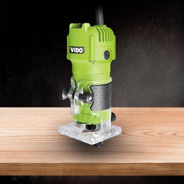 Quality Ergonomic Copper Motor 520W wood hand Laminate edge Trimmer Router edging tool machine countertop for sale