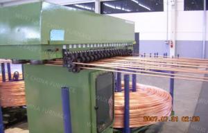 Buy cheap Copper Rod Upward Continuous Casting Machine Annnual 2000MT D17mm-D30 product