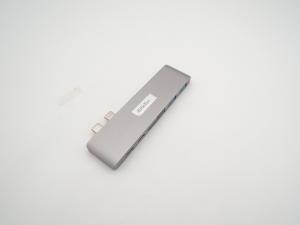 6 IN 1 SD TF Card Reader Thunderbolt 3 Multiport Usb C Hub
