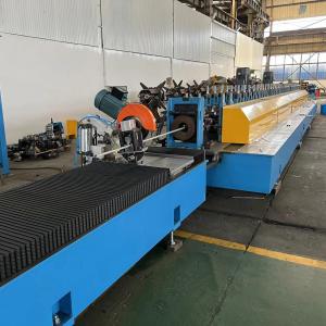 China Module Frame Solar Roll Forming Machine Full Line Power About 30KW 0.6mm on sale
